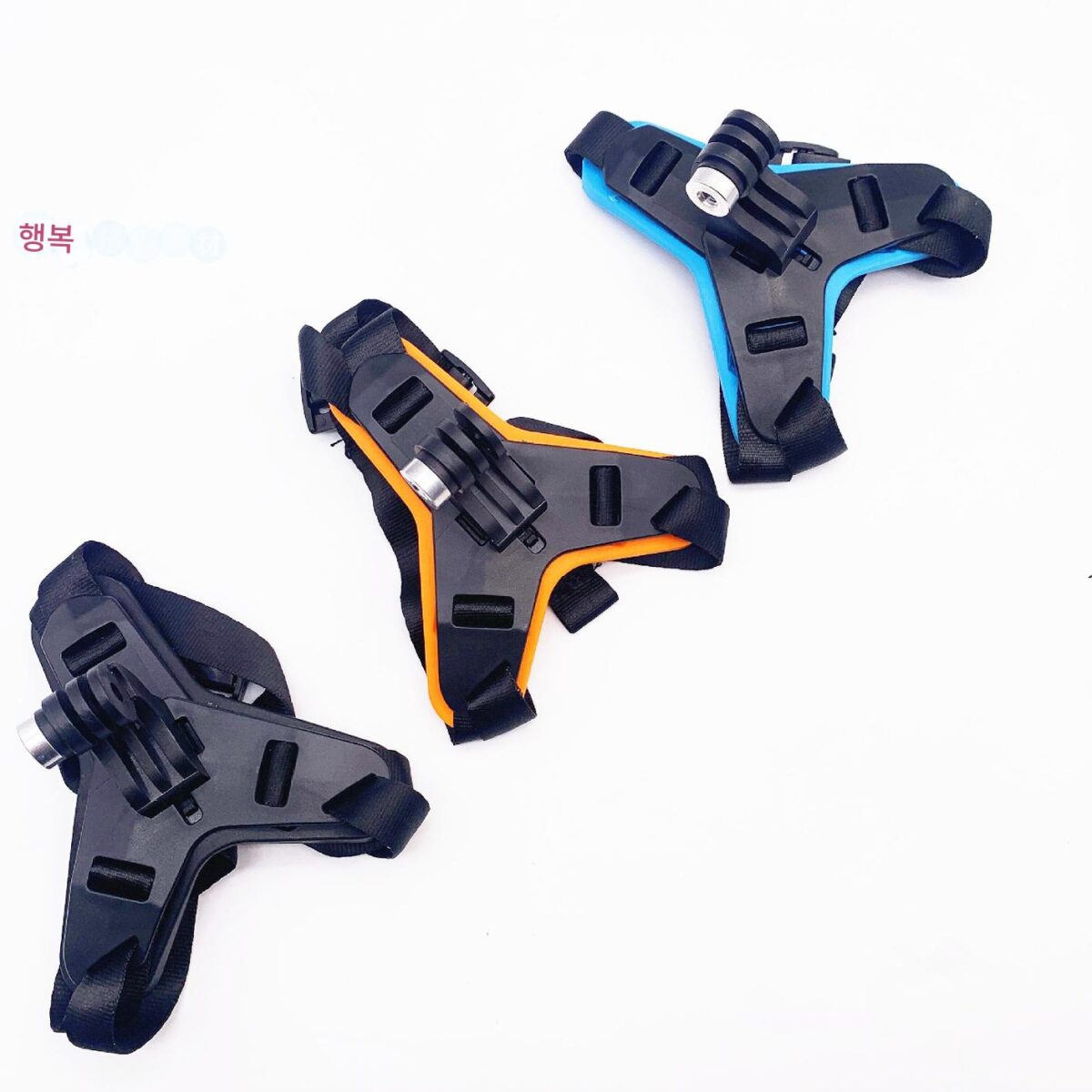 스포츠 카메라 휴대폰 고프로 오토바이 오토바이 헬멧 턱 받침대 받침대 산개 작은 개미 형광석에 적용 가능 - 이미지 2
