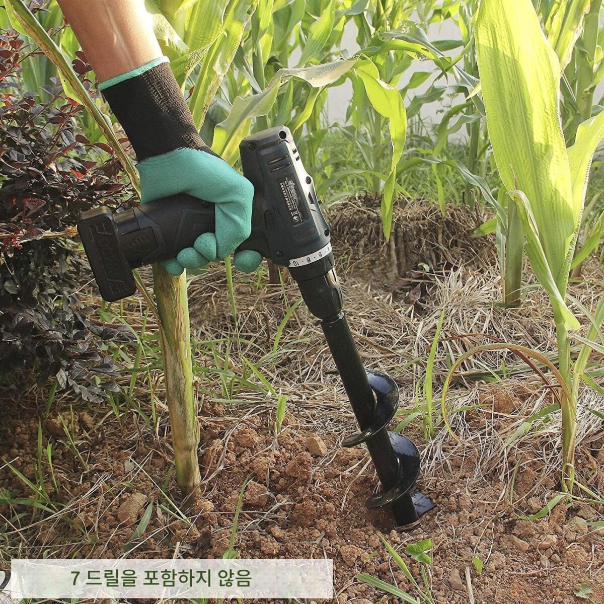 드릴링 및 파기 유물 핸드 드릴 지면 드릴 드릴 화분 느슨한 토양 비료 정원 심기 녹화 야채 심기 꽃씨앗 - 이미지 3