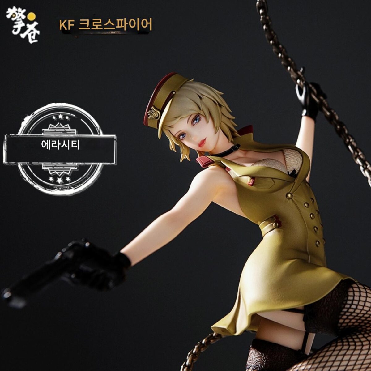 1/7 CF 크로스파이어 스피릿 폭스 청창 정품 애니메이션 게임 주변 인형 모델 장식품 - 이미지 1
