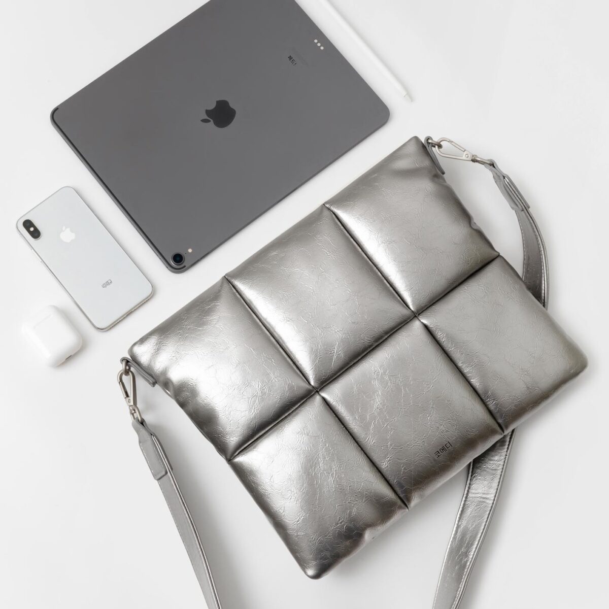 편안한 Apple 컴퓨터 가방 라이너 가방 14인치 MacBook Pro M4 보호 커버 13인치 MacBook Air M3/M2/M1 노트북 메신저 가방 자석 필로우 가방 - 이미지 1
