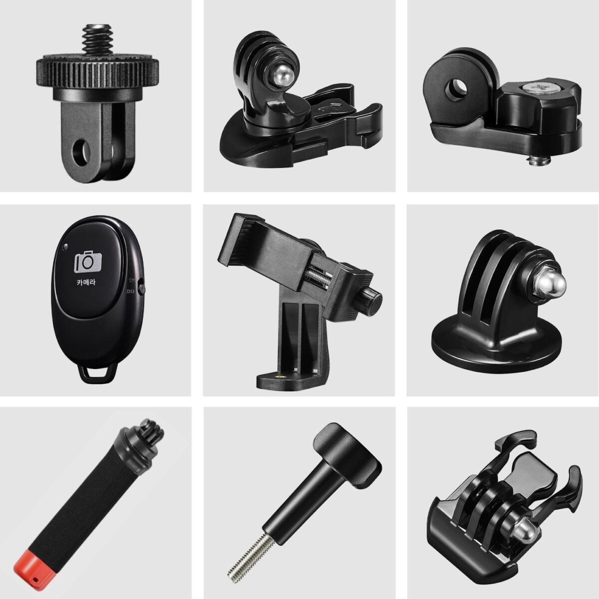 GoPro DJI 액션 스포츠 카메라에 적합한 범용 액세서리 일반적으로 사용되는 어댑터 나사 배터리 부력 막대 - 이미지 1