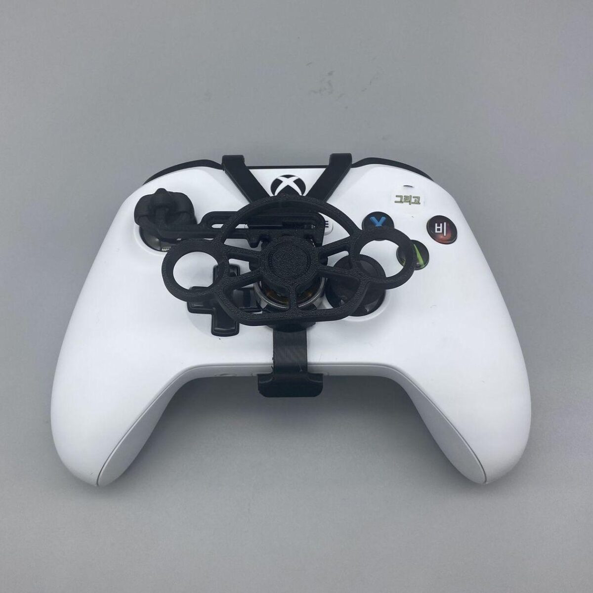 Xbox 시리즈 핸들 조이스틱 스티어링 휠은 레이싱 게임을 플레이하는 컴퓨터를 시뮬레이션합니다. 작은 스티어링 휠 핸들 브라켓 - 이미지 1