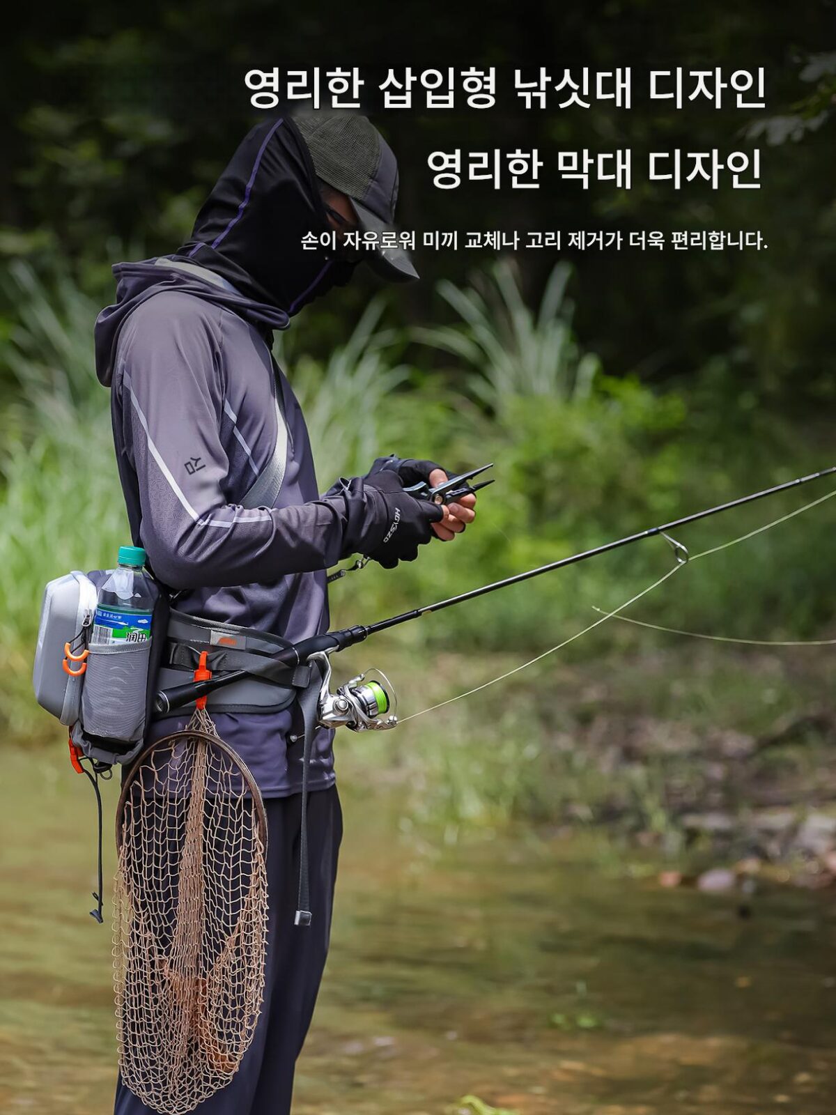 Youdu 새로운 루어백 다기능 허리백 방수 낚시장비 가방 어깨 백팩 낚시 가방 낚시 메신저 백 - 이미지 4